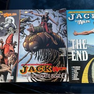 Jack of Fables Trade Paperback Lot Volumes 7 8 9 DC Vertigo Bolland Comic Books